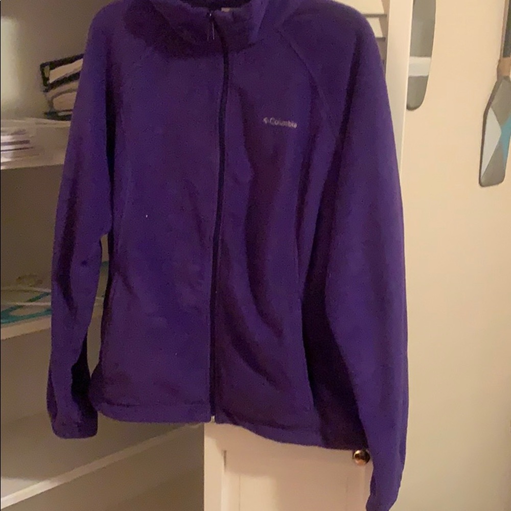 Columbia Purple Fleece
